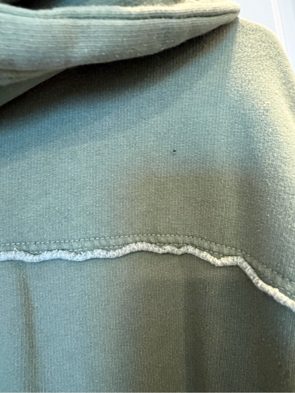 Free People Radio Cardi Hoodie Jacket Top Teal - Picture 13 of 14